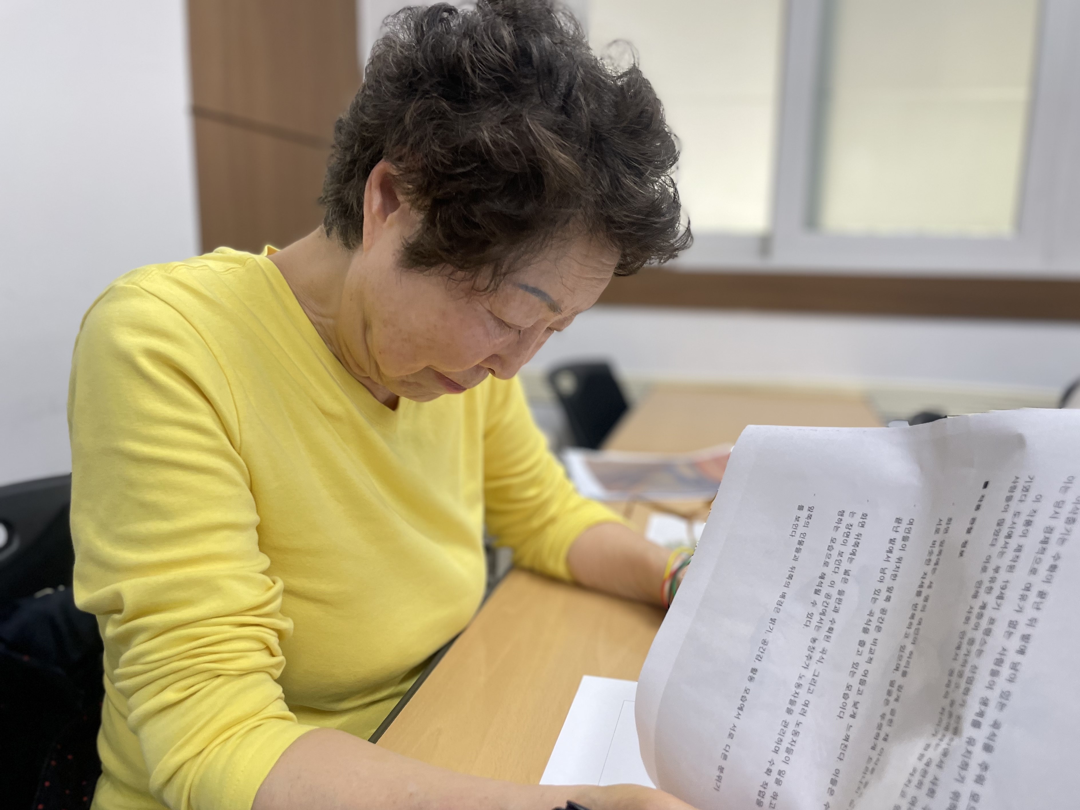 [노년교육] 경남대학교 미술교육과 대학생들과 함께하는 <금빛미술교실>#3